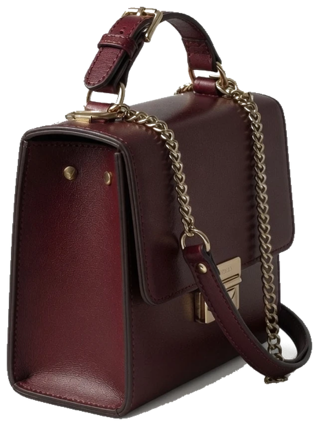 Oxblood mini táska