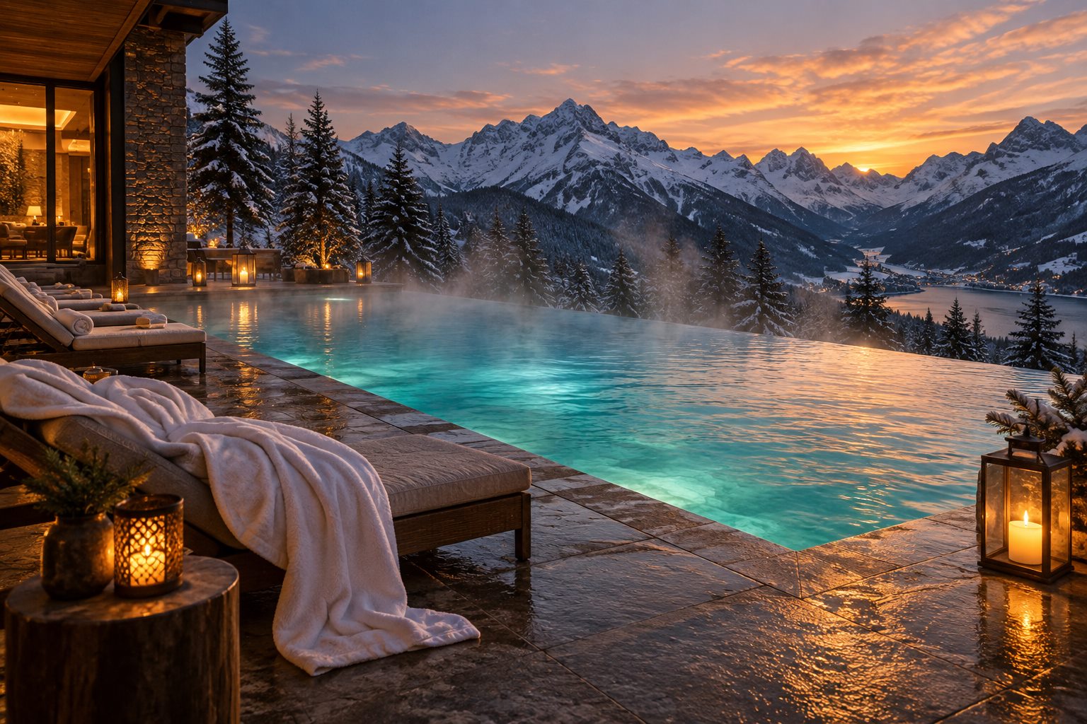 Alpesi wellness medence