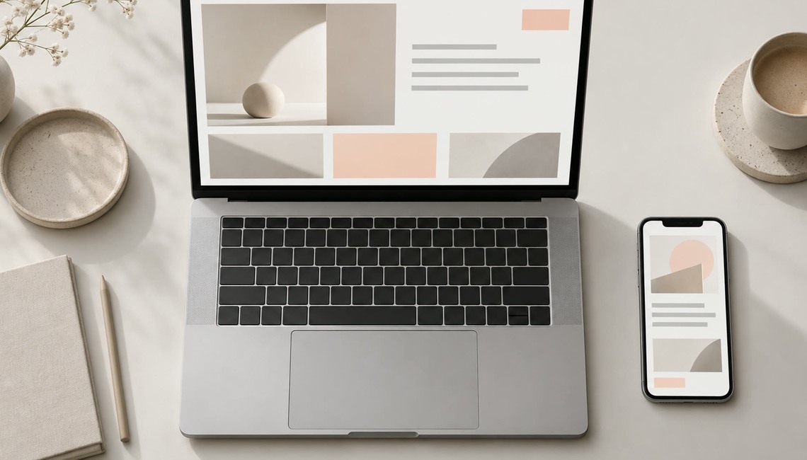 Laptop projekt bemutatókép